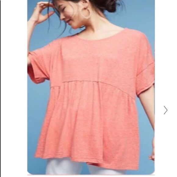 ANTHROPOLOGIE TUNIC TEE - Picture 1 of 3